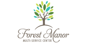 Forest Manor Multi Service Center Logo community give back 
