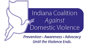 Indiana Coalition Against Domestic Violence Logo