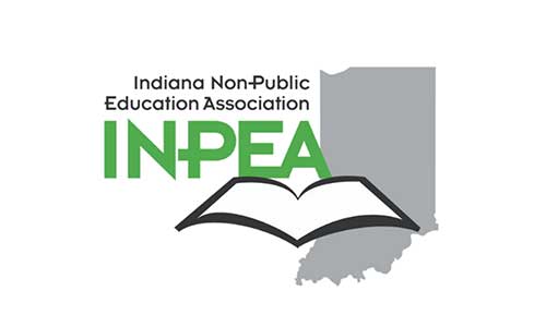 Indiana Non Public Education Association Logo community give back 