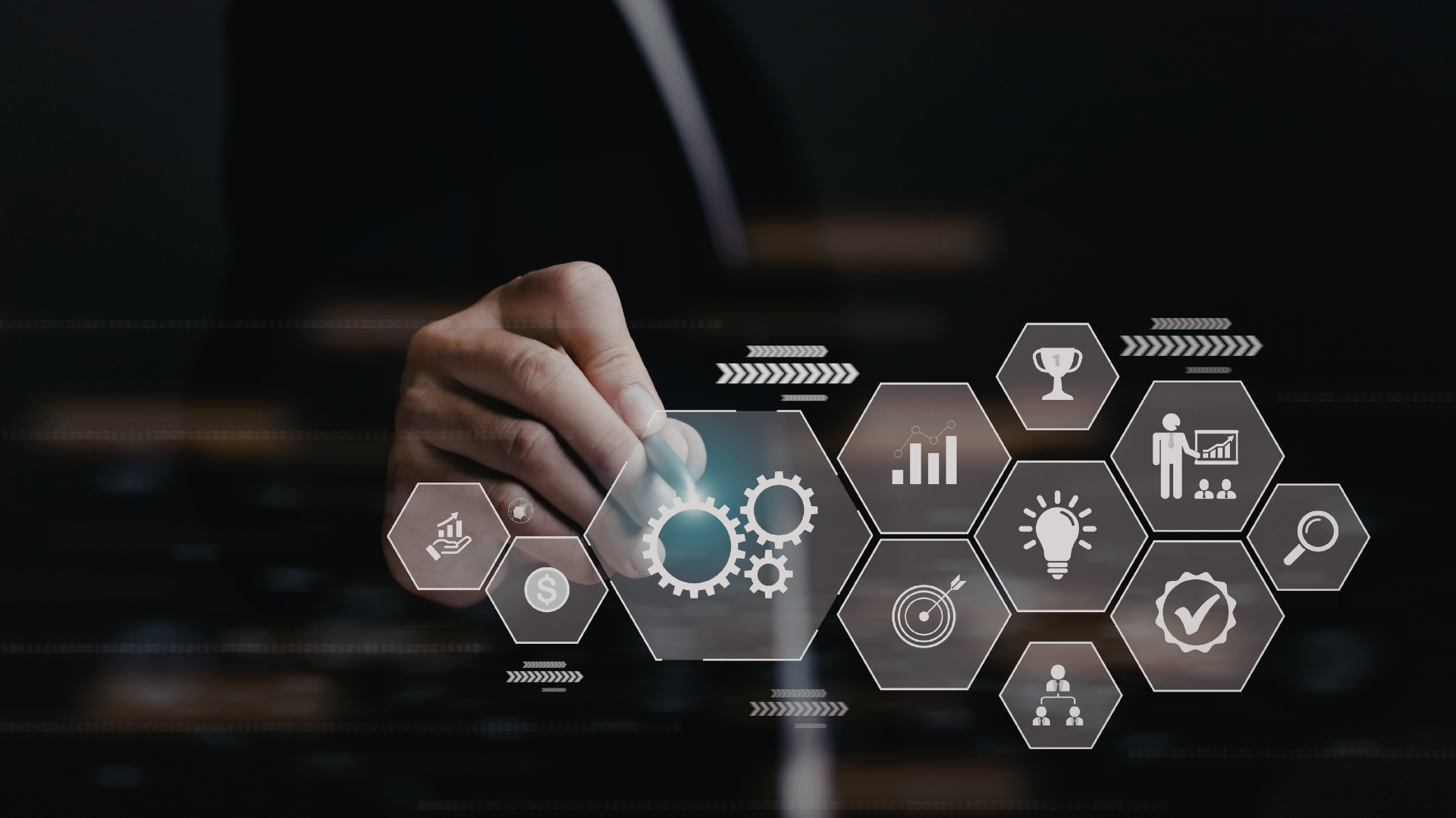 Blue Modern infographic And Chart Presentation 3