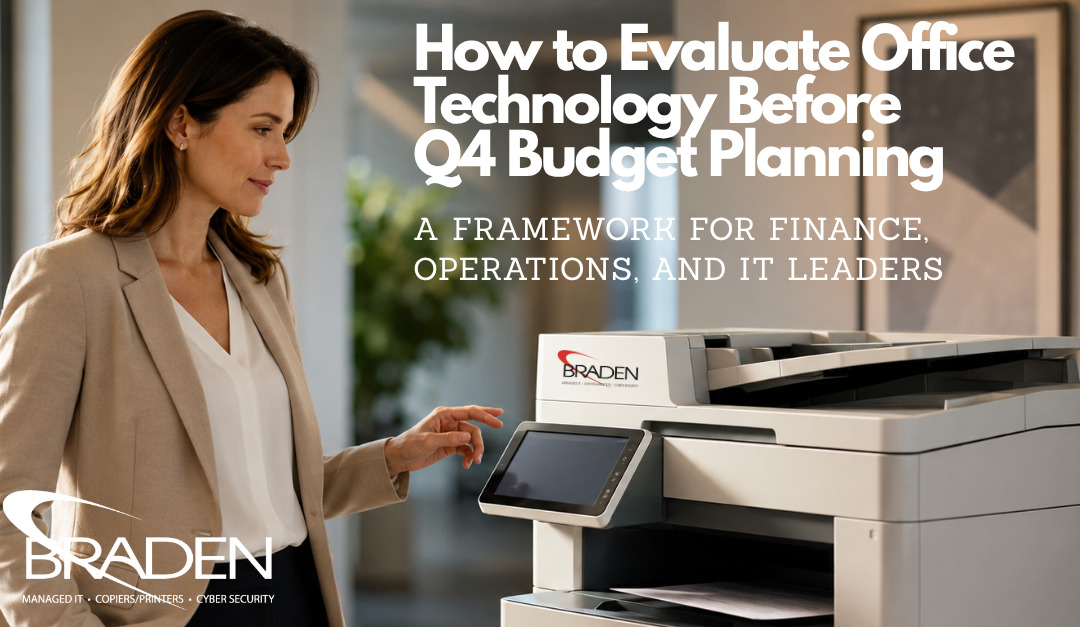 How to Evaluate Office Technology Before Q4 Budget Planning