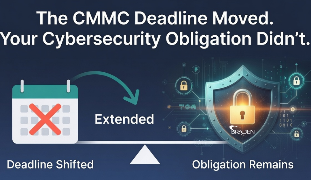 The CMMC Deadline Moved. Your Cybersecurity Obligation Didn’t.