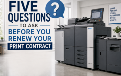 Copier Lease Renewal: Five Questions to Ask First
